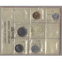1975 - Serie monete  Fior di Conio 5 pezzi
